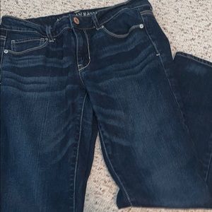 American Eagle Sz 10S skinny stretch jeans EUC!